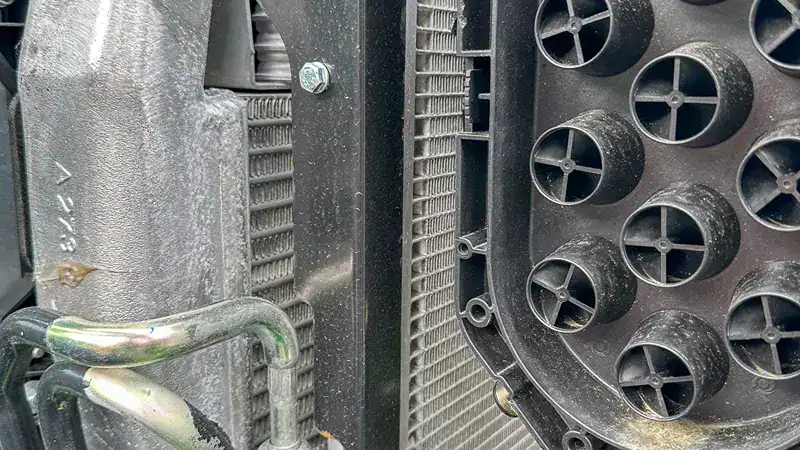 tractor radiator and condenser